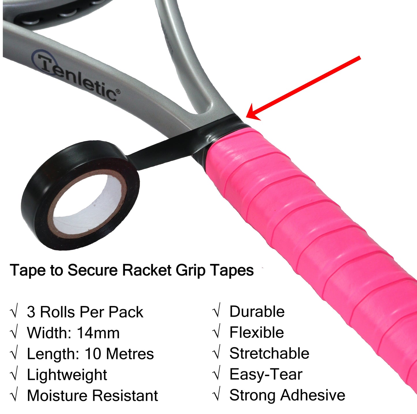Tenletic Racket Finishing Tape
